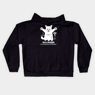 CAT rules - This is a good day to be rebellious for Halloween Kids Hoodie